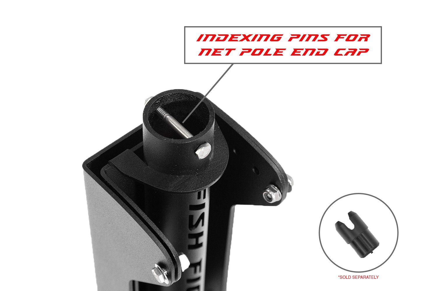 Salmon Series Adjustable Single Net Holder