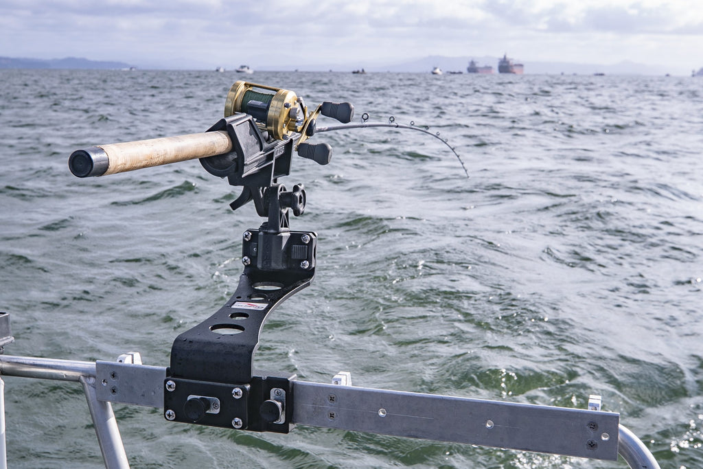 16 fishing rod holder 14.5″ x 16″ QRS™ High Clearance Rod Riser – Fish Fighter® Products