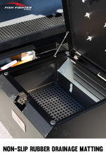Guide Series™ Hinged Boat Seat Storage Box – LEFT/PORT SIDE MOUNTING