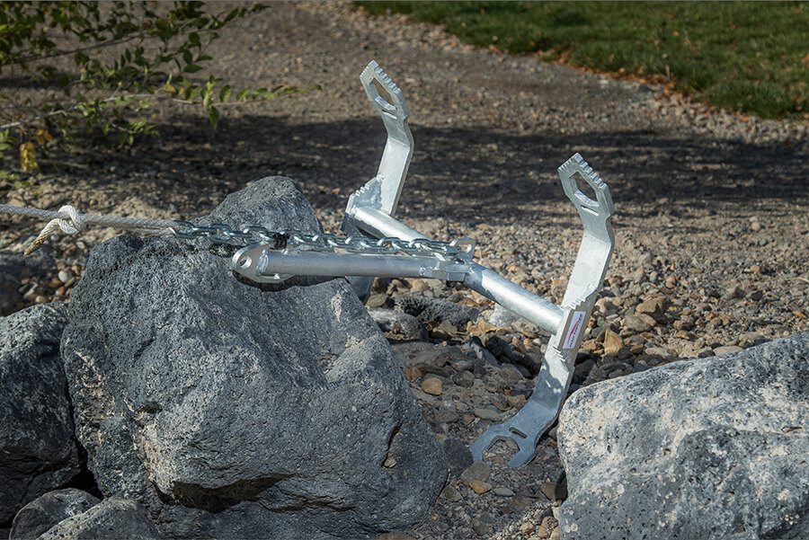 32 Lb. Boat Anchor | Breakaway | Galvanized | Columbia River Edition