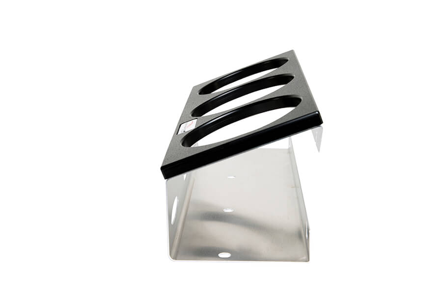 Fish Fighter® Wall Mount 1lb Propane Bottle Rack (3) Bottle Rack