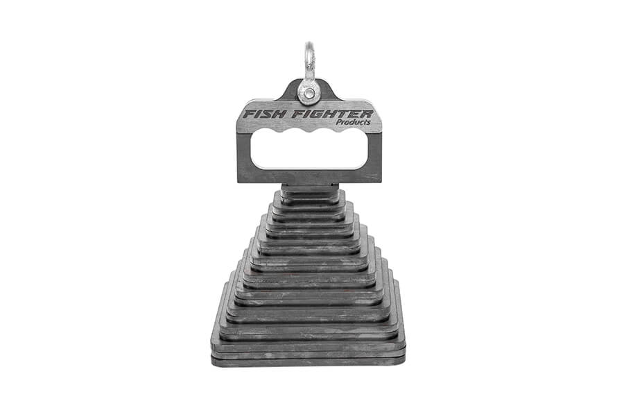 Fish Fighter® Eco-Friendly Drift Boat Anchor FFP Variable Weight 10 to 30 Lb.