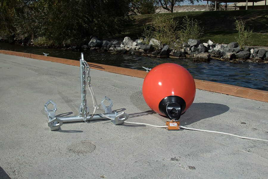 Fish Fighter® Anchor Buoy for 31 to 40 lb. Anchors Includes Swiveling Eye Bolt - 18in
