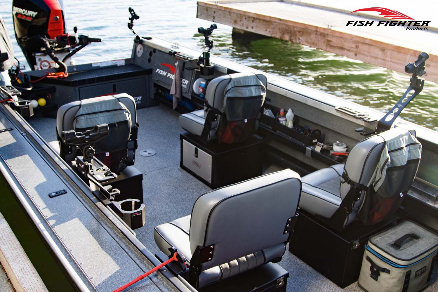 Guide Series™ Boat Seat Box with Slide Out Drawer