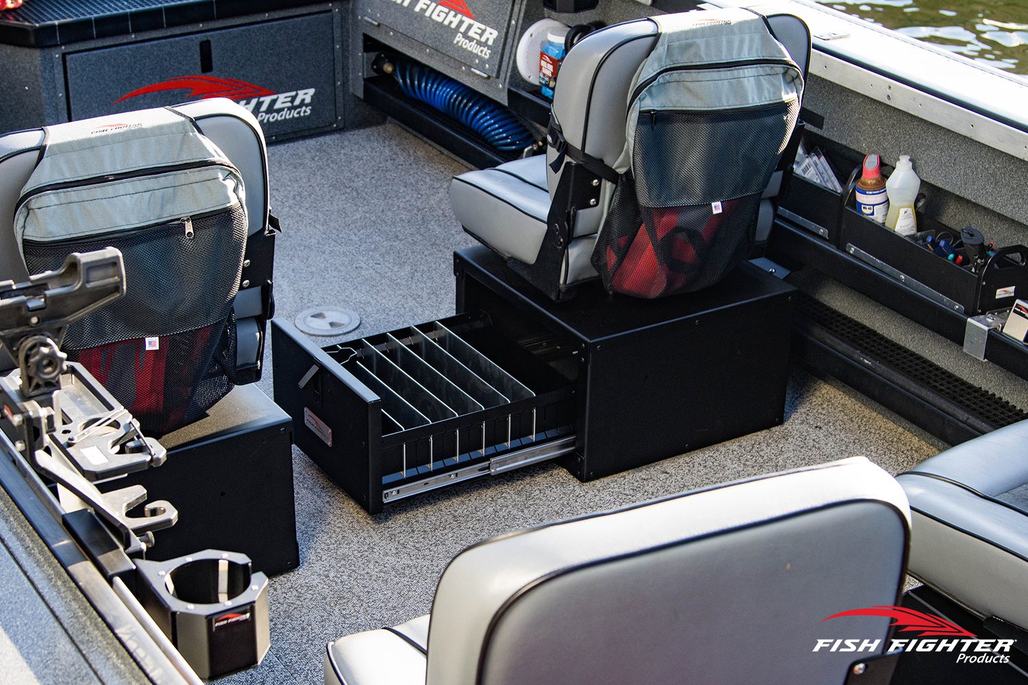 Guide Series™ Boat Seat Box with Slide Out Drawer