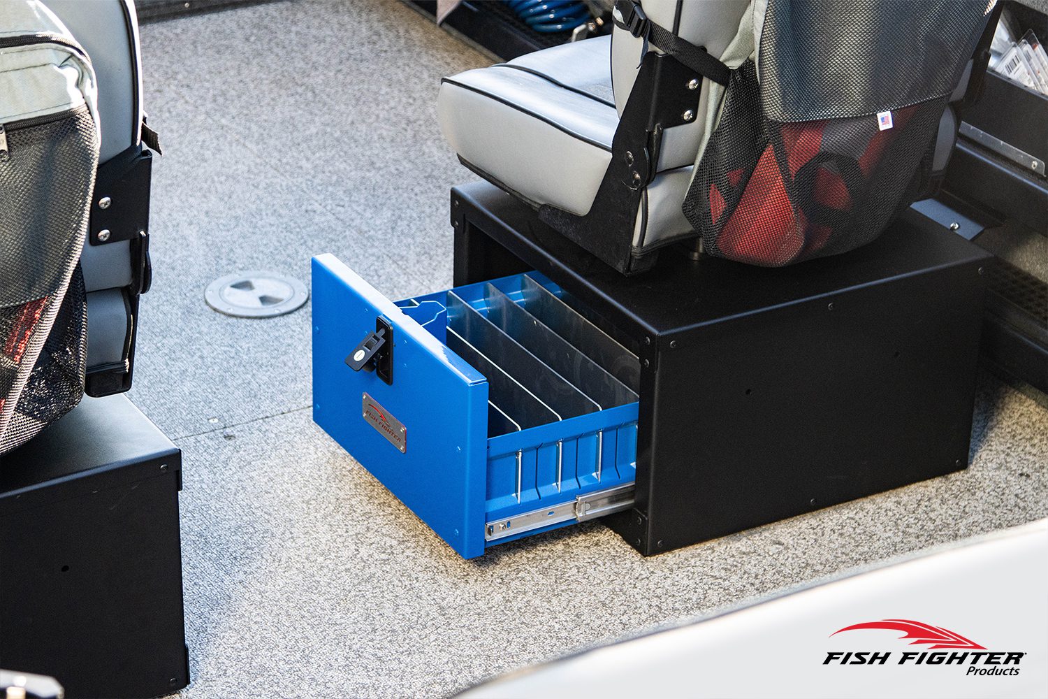 Guide Series™ Boat Seat Box with Slide Out Drawer