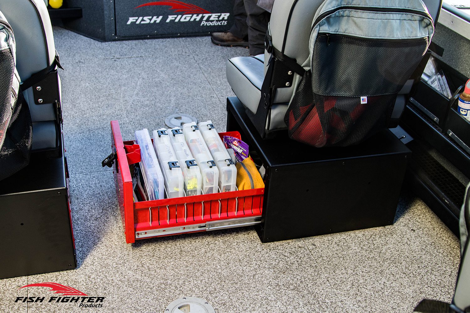 Guide Series™ Boat Seat Box with Slide Out Drawer