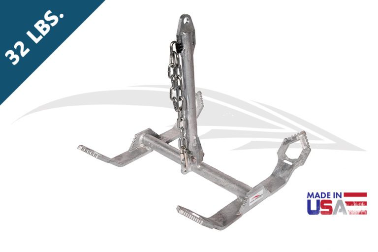 32 Lb. Boat Anchor | Breakaway | Galvanized | Columbia River Edition
