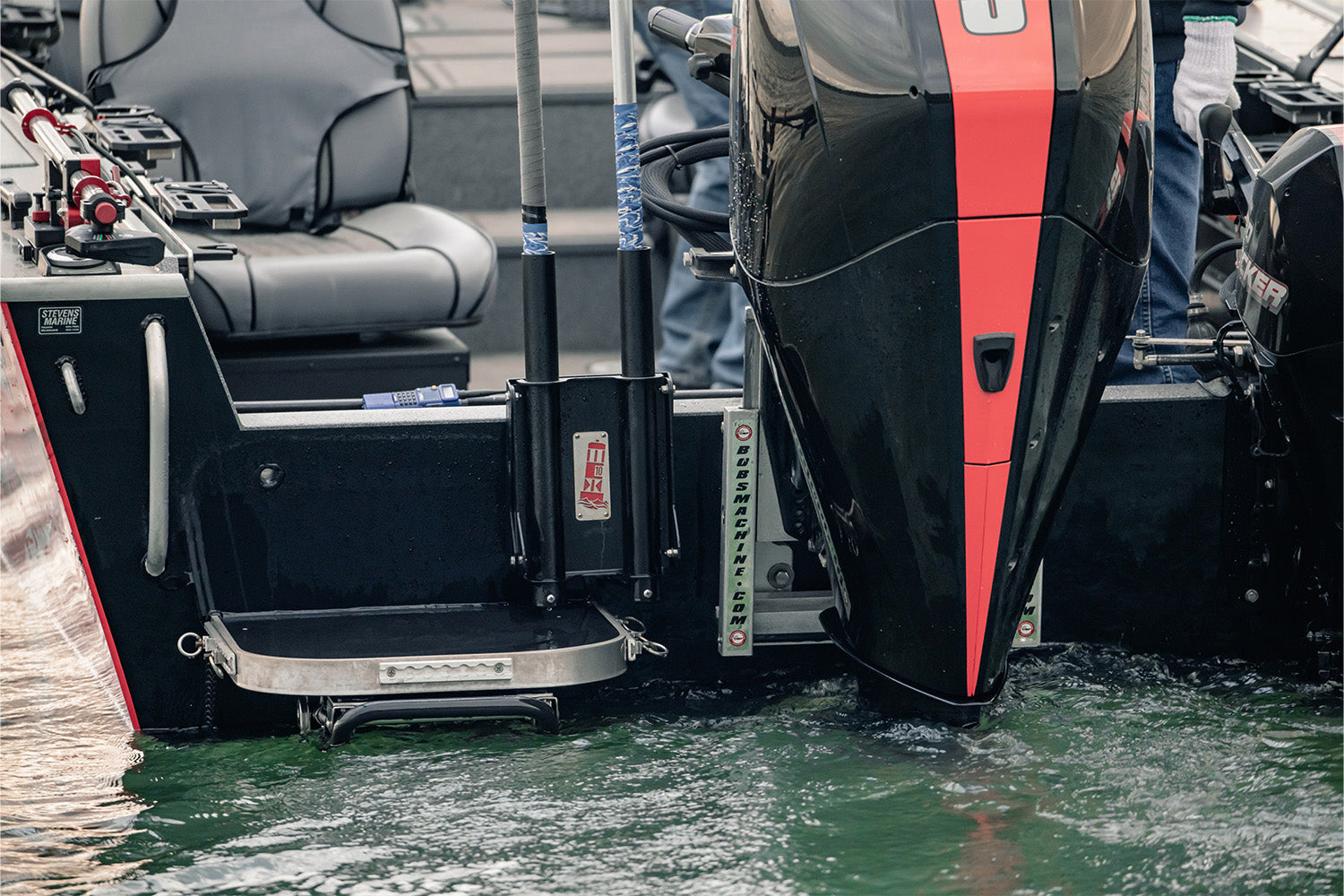 Salmon Series Adjustable Double Net Holder “Buoy 10 Edition