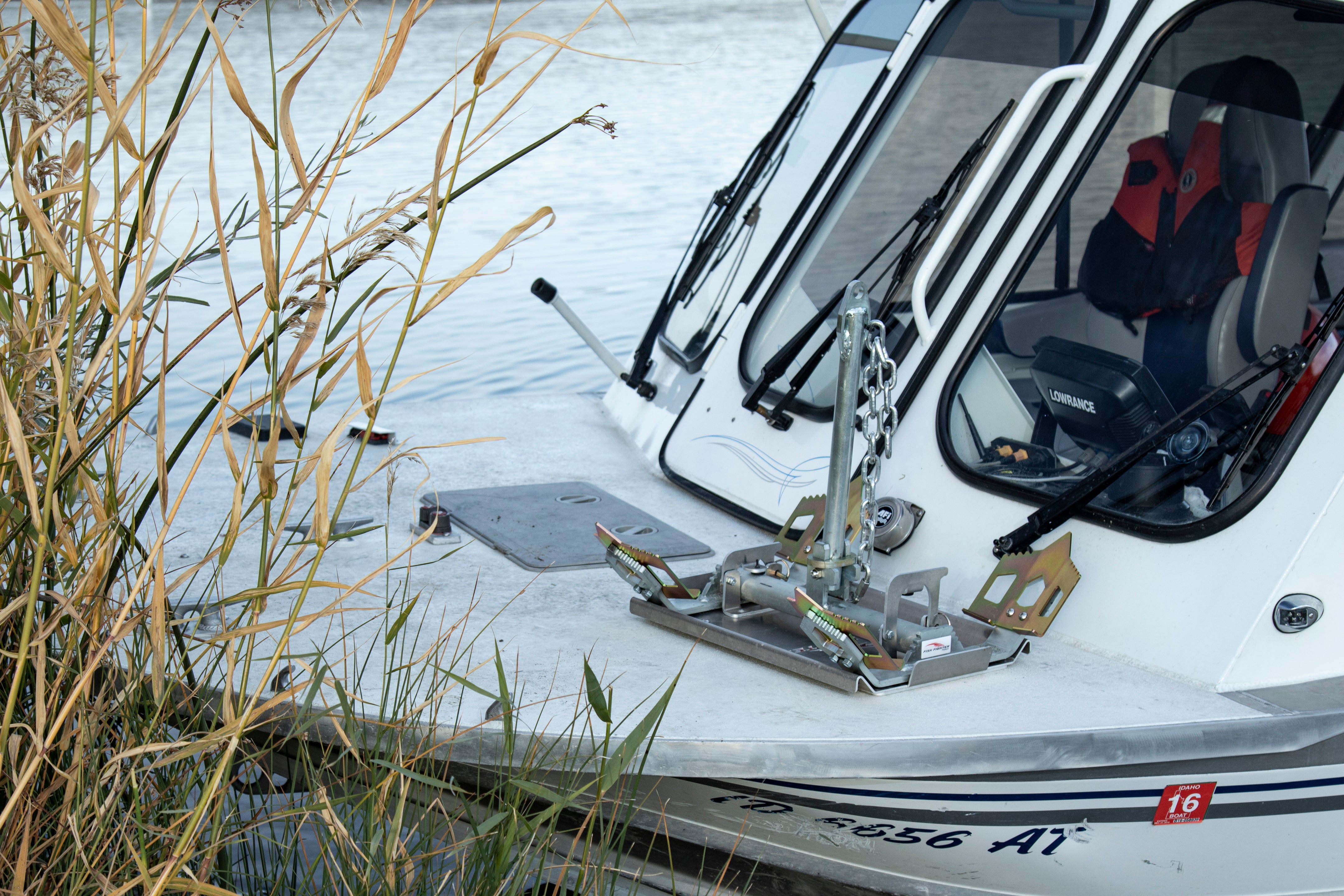 fish fighter accessories Anchor Rope Bag - Boat for Easy Anchor Line Storage Choosing a Name for product has never been harder Universal Gunnel Rail Slider