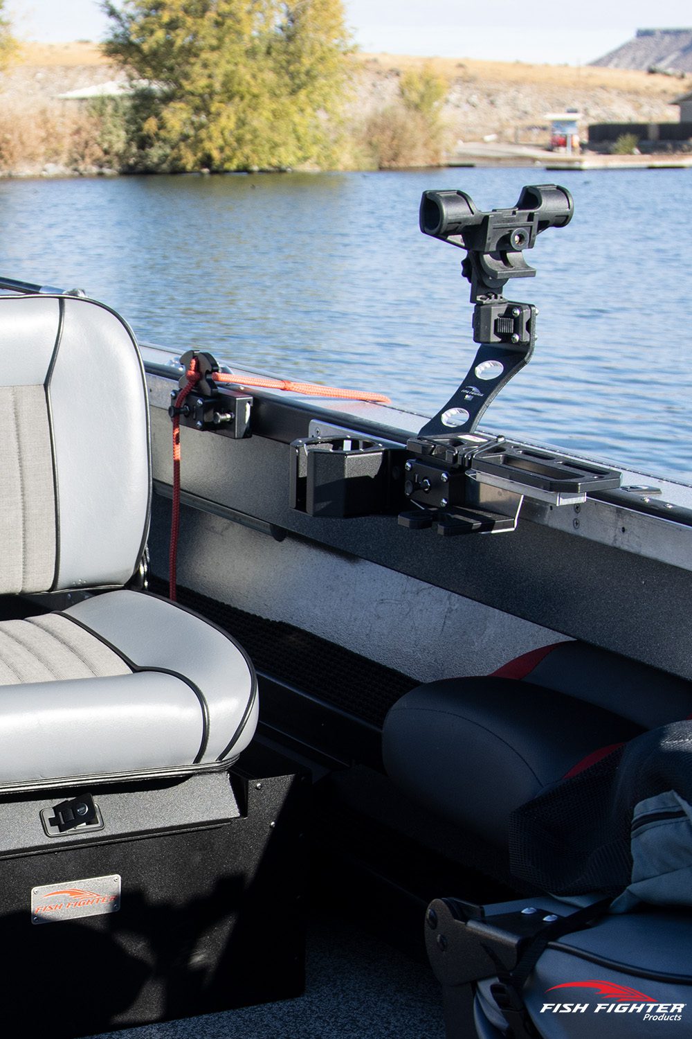 8”x4” – Quick Release™ System (QRS) – Rod Risers – Fish Fighter® Products