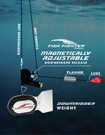 Magnetically Adjustable Downrigger Release by Chamberlain