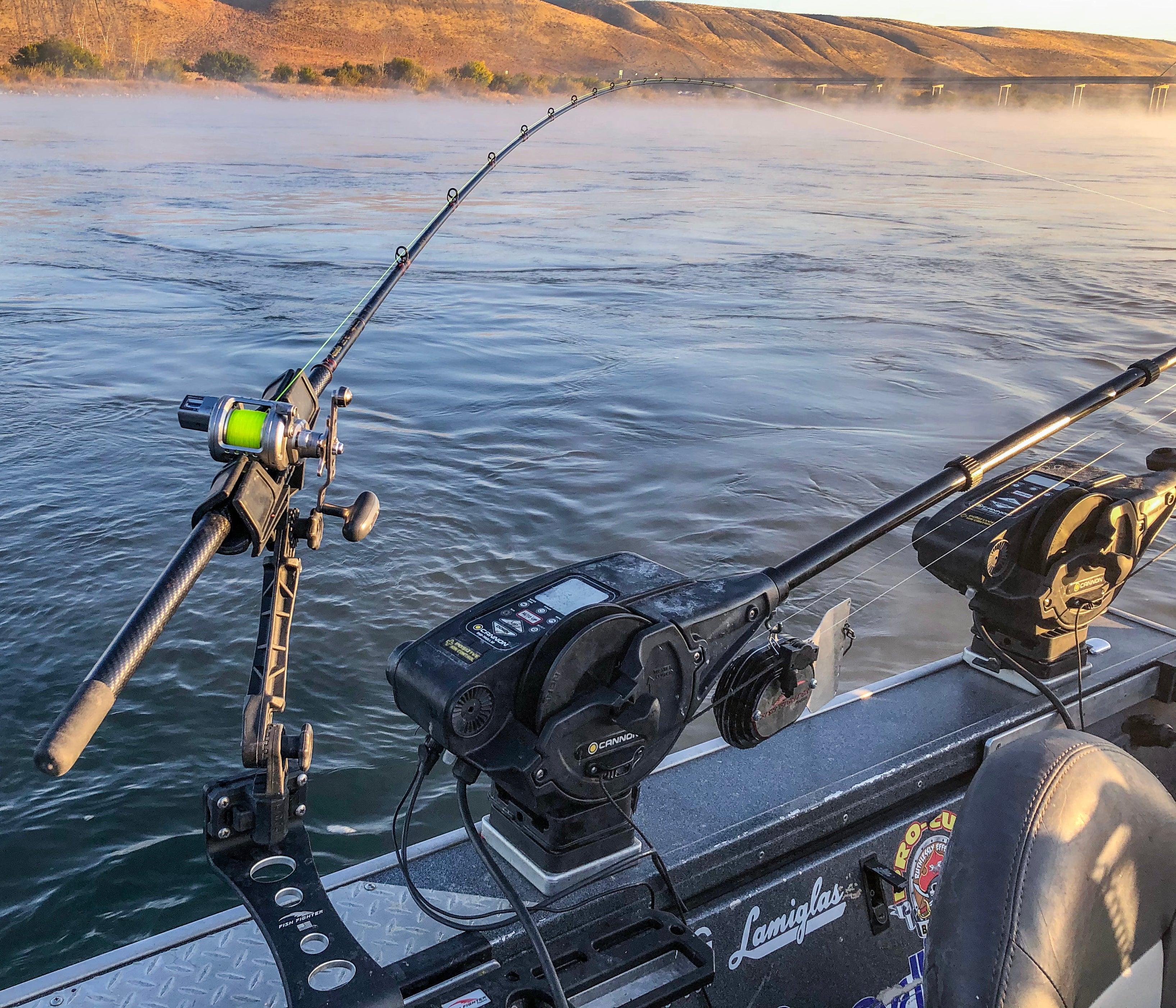 Diagonal And Riser Rods 14″ x 7″ Quick Release™ Rod Riser (QRS) – Fish Fighter® Products