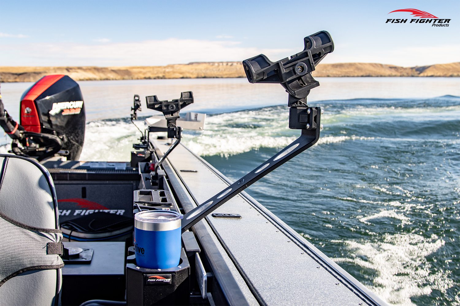 14”x12” – Quick Release™ System (QRS) – Rod Risers – Fish Fighter® Products