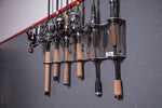 Fish Fighter Wall Mounted Fishing Pole Holder