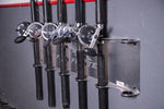 Offshore Fishing Rod Holder | Wall Mounted Fishing Pole Rack | Holds 6 Fishing Rods