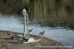 40 Lb. Boat Anchor | Breakaway | Galvanized | Columbia River Edition