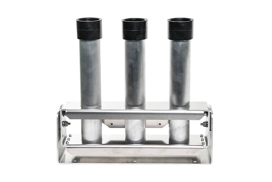 Universal Rocket-Launcher Rod Rack - 3 Rod Holder – Fish Fighter® Products