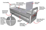 Fish Fighter® Sportsman's Series® Utility Tray 5.5 x 16