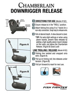Magnetically Adjustable Downrigger Release by Chamberlain