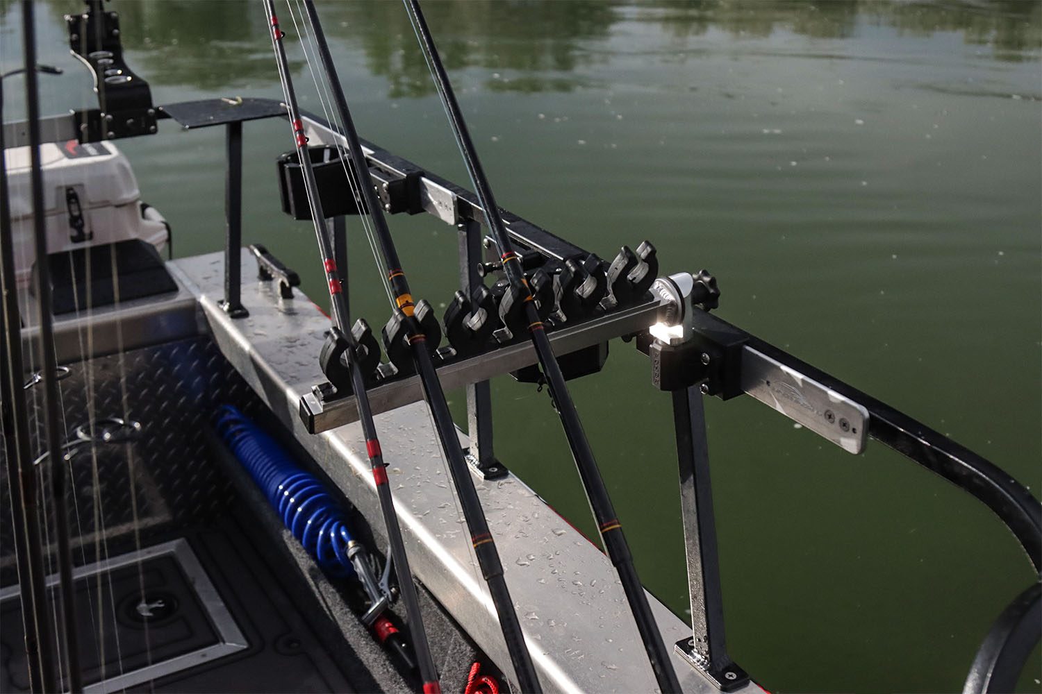 cat fishing rod holders S&C Rod Rack with Scotty Adapter