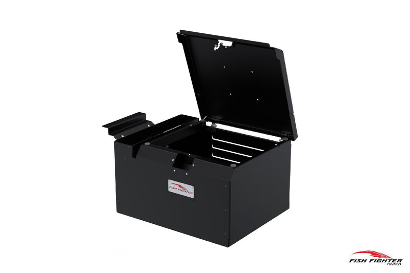 Guide Series™ Hinged Boat Seat Storage Box – LEFT/PORT SIDE MOUNTING