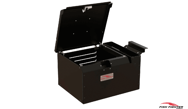 Guide Series™ Hinged Boat Seat Storage Box – RIGHT/STARBOARD SIDE MOUNTING