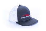 Snapback Hat (Gray with White Mesh)