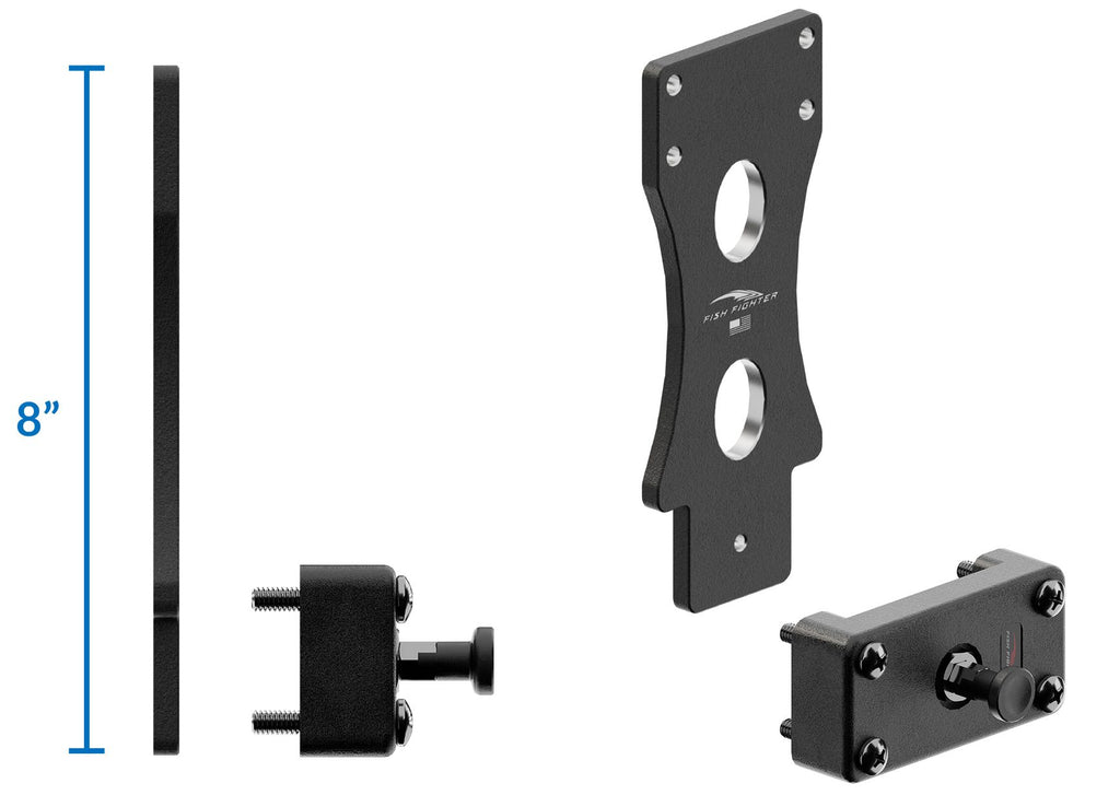8″ - Quick Release™ System (QRS) - Rod Riser – Fish Fighter® Products