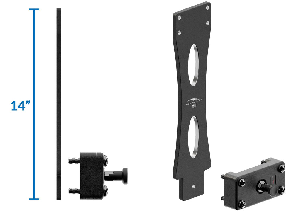 14″ - Quick Release™ System (QRS) - Rod Riser – Fish Fighter® Products