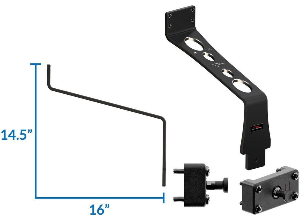 14.5″ x 16″ QRS™ High Clearance Rod Riser – Fish Fighter® Products
