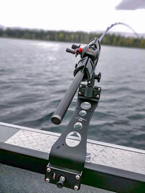 Generic Fishing Rod Holder For Marine Boat Rail Mount 3 Rod