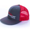 fishing fish fighter hat side