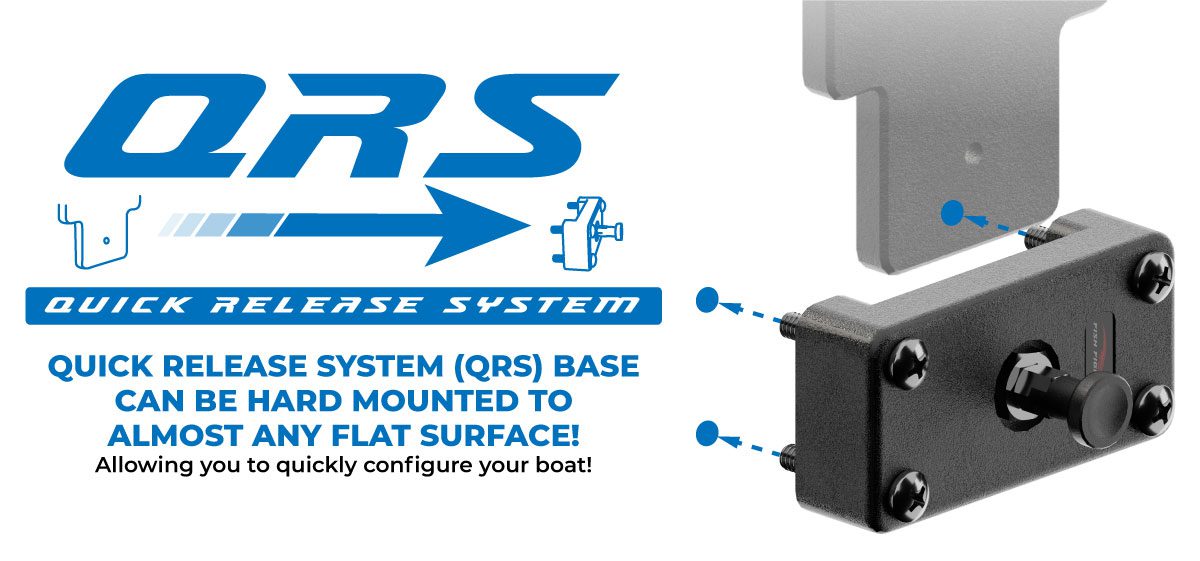 8 - Quick Release™ System (QRS) - Rod Risers - Fish Fighter® Products