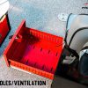 Boat Seat Storage Box Drain Holes Ventilation